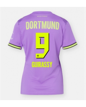 Borussia Dortmund Serhou Guirassy #9 Maglia Gara Terza Repliche 2026-27 Donna Maniche Corte Borussia Dortmund Serhou Guirassy #9 Maglia Gara Terza Repliche 2026-27 Donna Maniche Corte